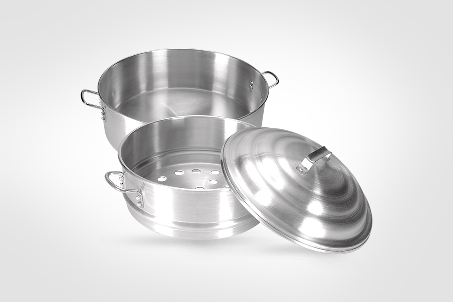 Professional Aluminum Chinese Steamer Set